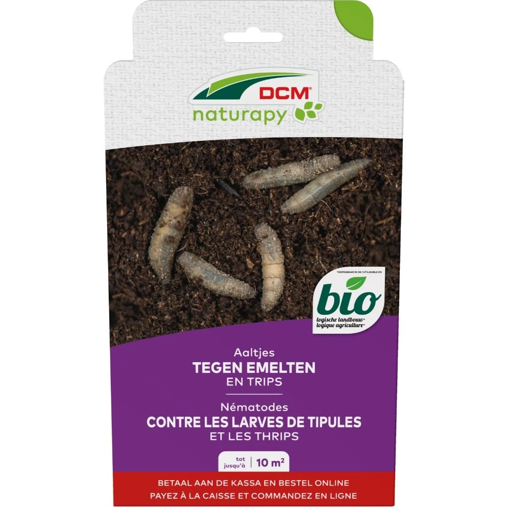 DCM Aaltjes Tegen Emelten En Trips (Felti-Guard®) - Bestelcode - 10 M² (5 Mio. Aaltjes) 1 DCM Aaltjes Tegen Emelten En Trips (Felti-Guard®) - Bestelcode - 10 M² (5 Mio. Aaltjes)