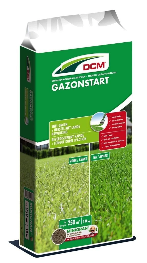 DCM Meststof Gazonstart (MG) (10 Kg) 1 DCM Meststof Gazonstart (MG) (10 Kg)