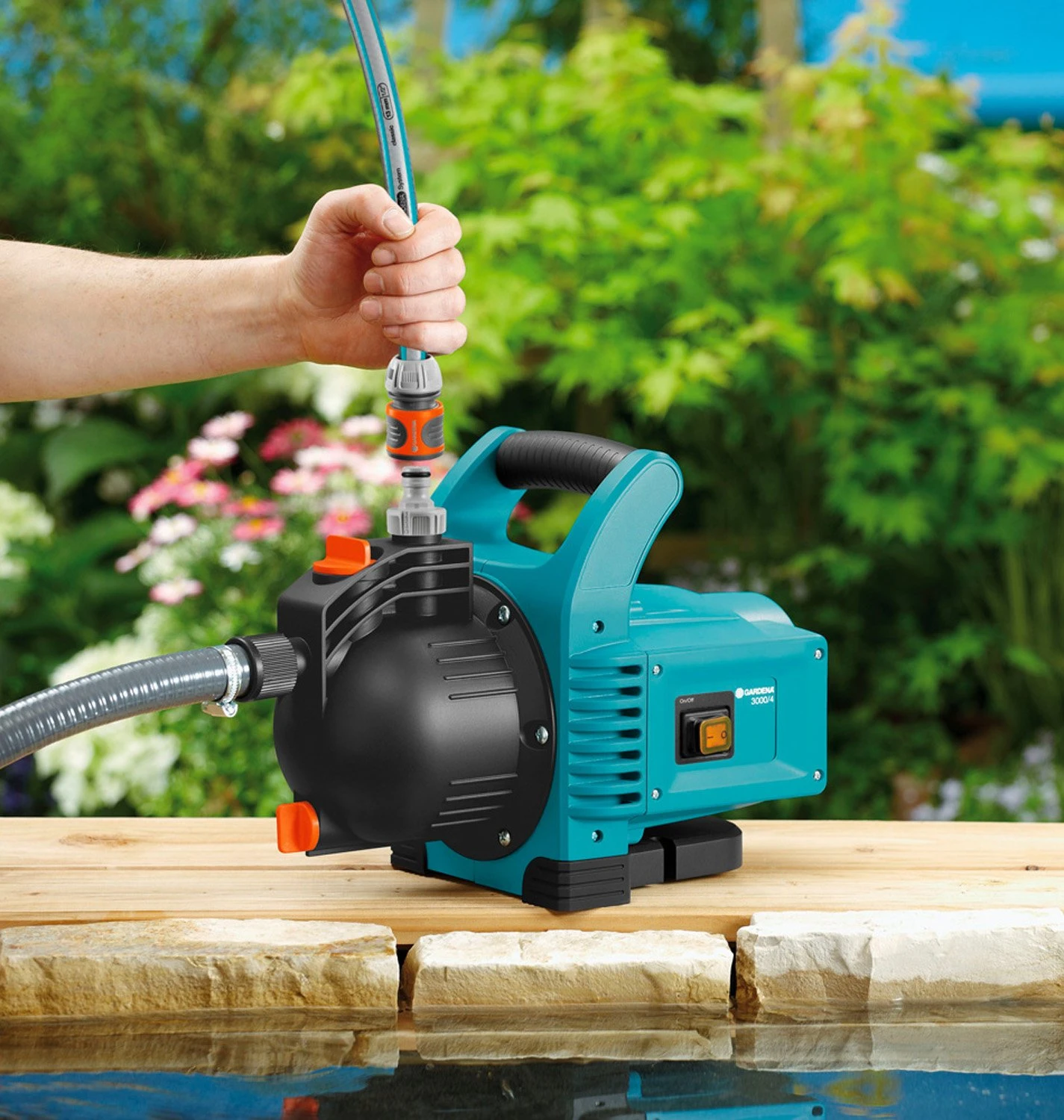 GARDENA Classic Besproeiingspomp 3000/4 Set 2 GARDENA Classic Besproeiingspomp 3000/4 Set - Image 2