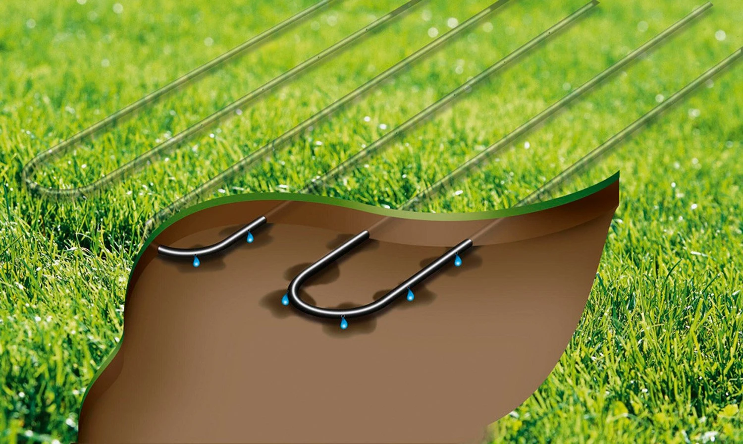 GARDENA Startset Druppelbuis Ondergrondse Bewatering 13,7mm 3 GARDENA Startset Druppelbuis Ondergrondse Bewatering 13,7mm - Image 3