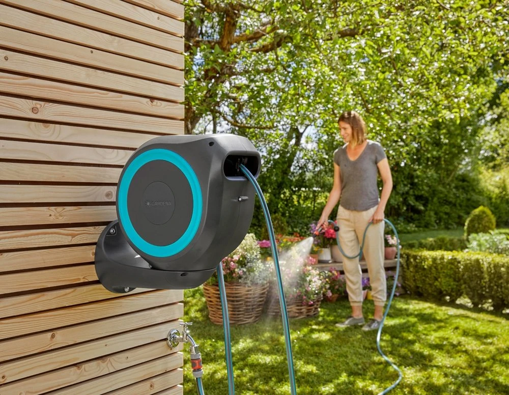 GARDENA Wandslangenbox 15 RollUp S 1 GARDENA Wandslangenbox 15 RollUp S