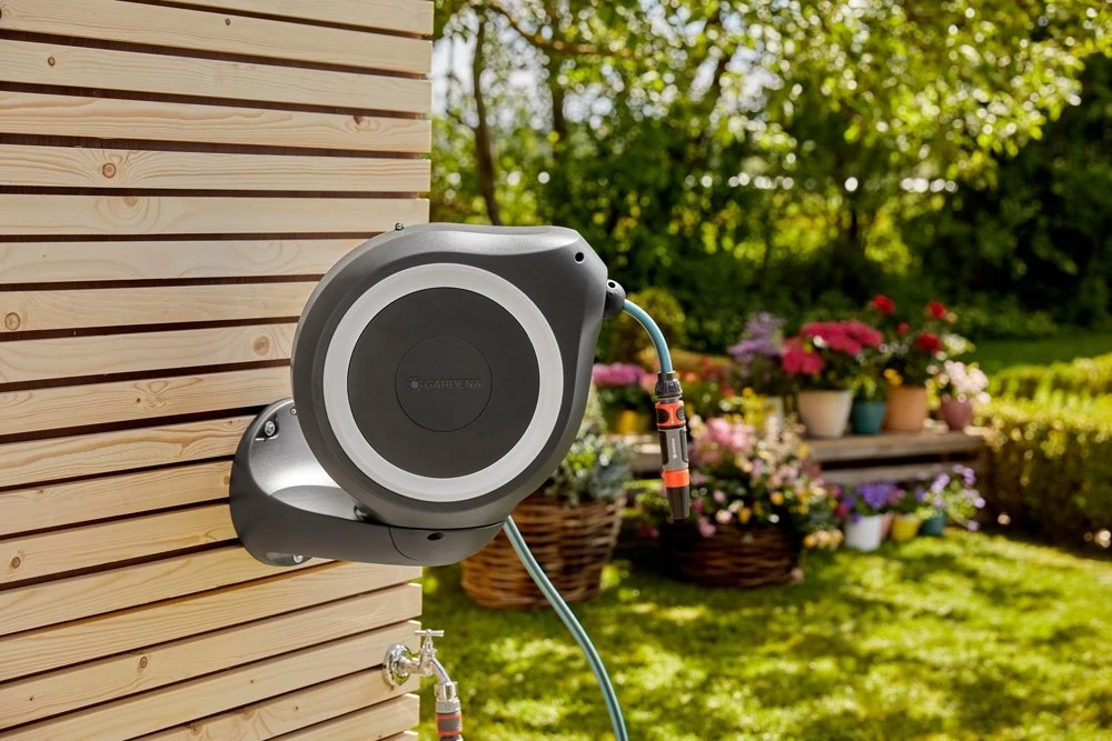 GARDENA Wandslangenbox 15 RollUp S Wit 2 GARDENA Wandslangenbox 15 RollUp S Wit - Image 2