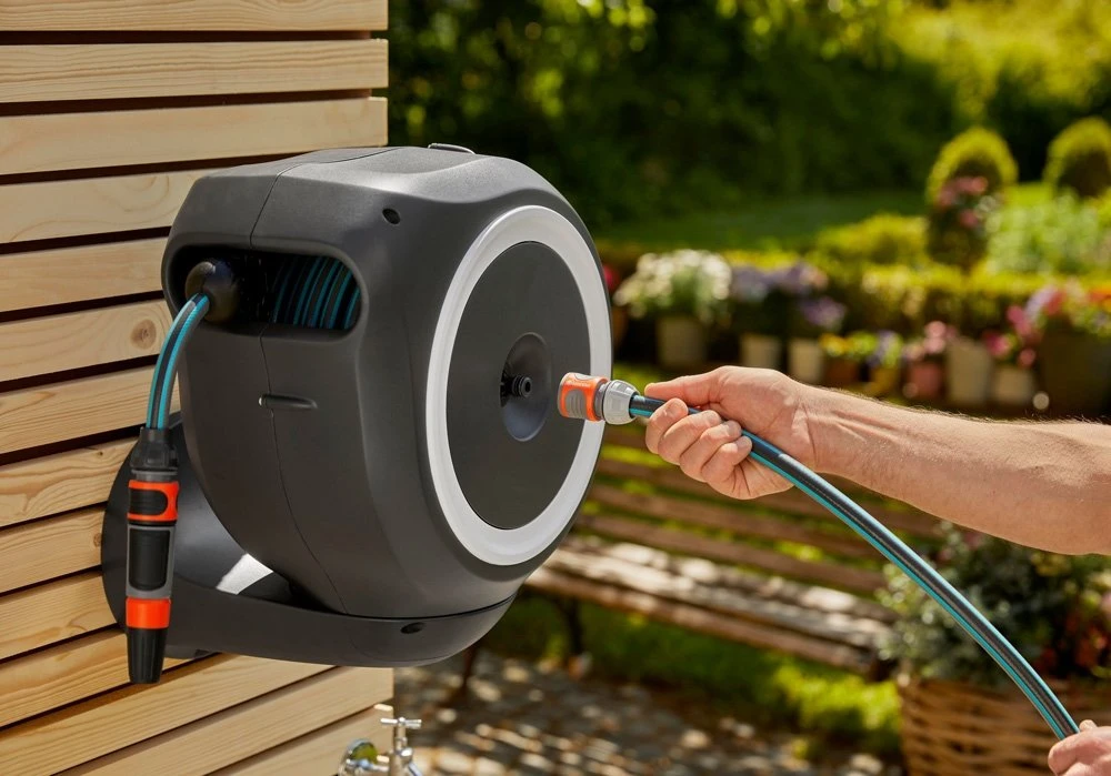 GARDENA Wandslangenbox 15 RollUp S Wit 3 GARDENA Wandslangenbox 15 RollUp S Wit - Image 3