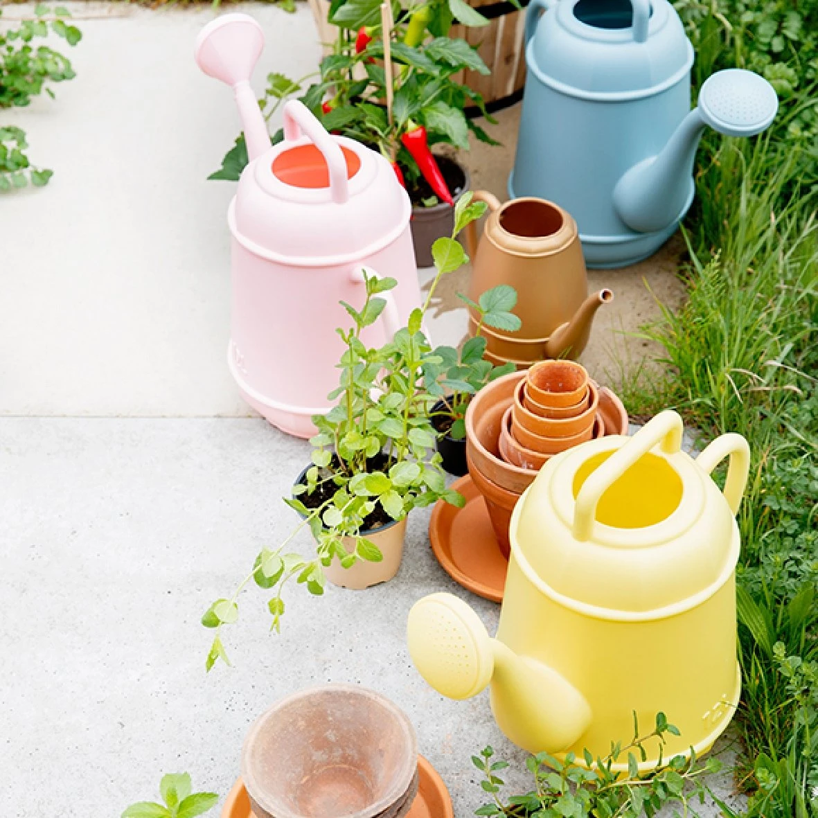 Gieter Plastic Blauw 12L 2 Gieter Plastic Blauw 12L - Image 2