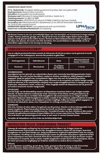 KB Muizen Lokdoos Granen 'Generation Grain'Tech' 2 Stuks 2 KB Muizen Lokdoos Granen 'Generation Grain'Tech' 2 Stuks - Image 2