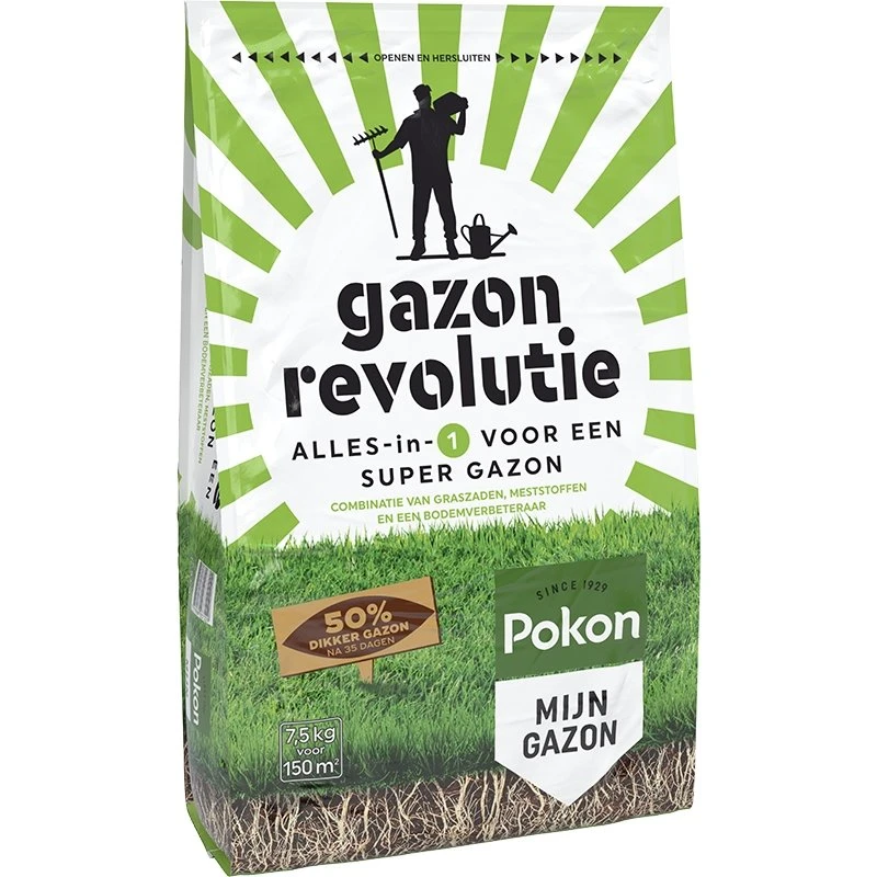 Pokon Gazon Revolutie 7,5kg 2 Pokon Gazon Revolutie 7,5kg - Image 2